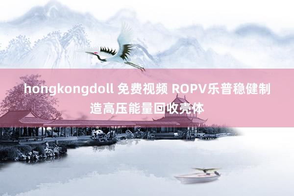 hongkongdoll 免费视频 ROPV乐普稳健制造高压能量回收壳体