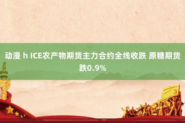 动漫 h ICE农产物期货主力合约全线收跌 原糖期货跌0.9%