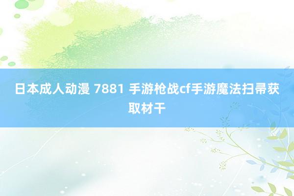 日本成人动漫 7881 手游枪战cf手游魔法扫帚获取材干